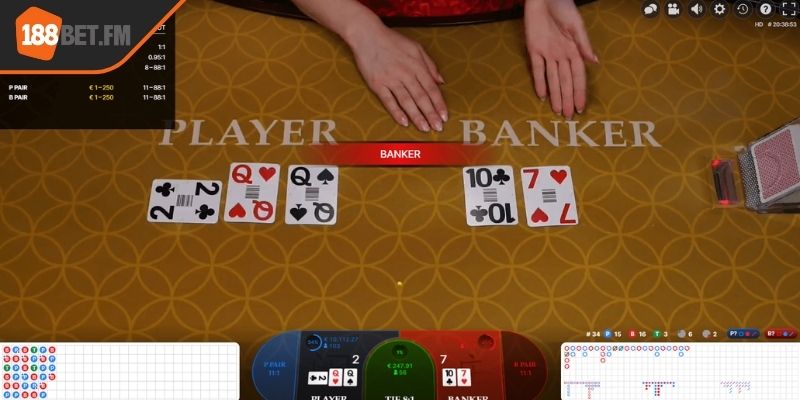 Chiến thuật Baccarat 188bet