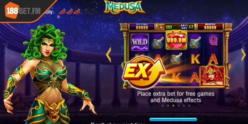 Giới thiệu về trò chơi Medusa slot 188bet